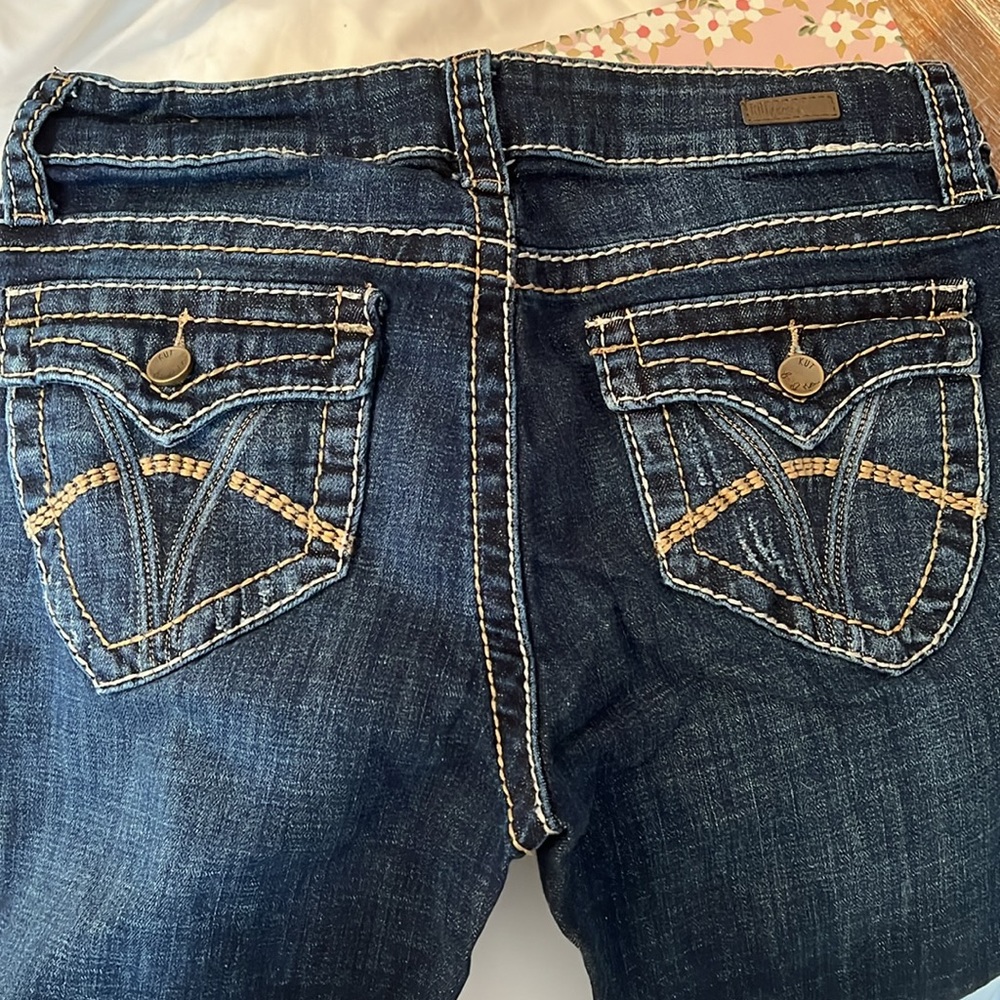 Kut from the Kloth  high rise bootcut jeans